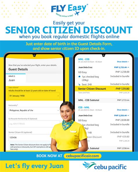 does senior citizen have discount in cebu pacific|Senior, PWD discounts now available on all CEB .